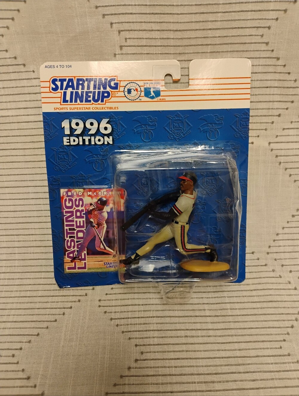 1996 Starting Lineup Fred McGriff Atlanta Braves Collectible Figure